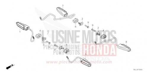 CLIGNOTANT CB1000S de 2025